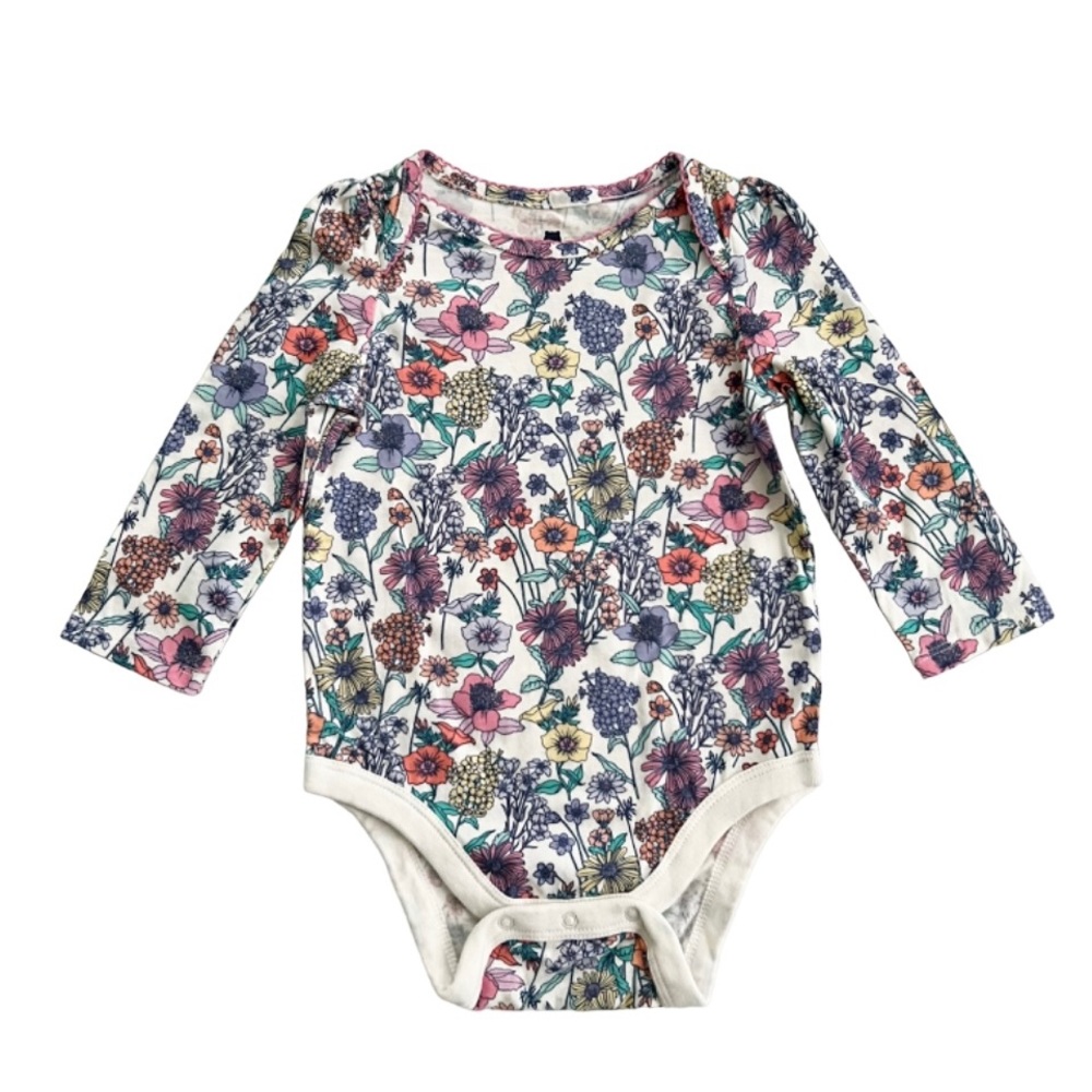 NEW Gap Baby Brannan’s Favorites Floral Bodysuit 12-18M